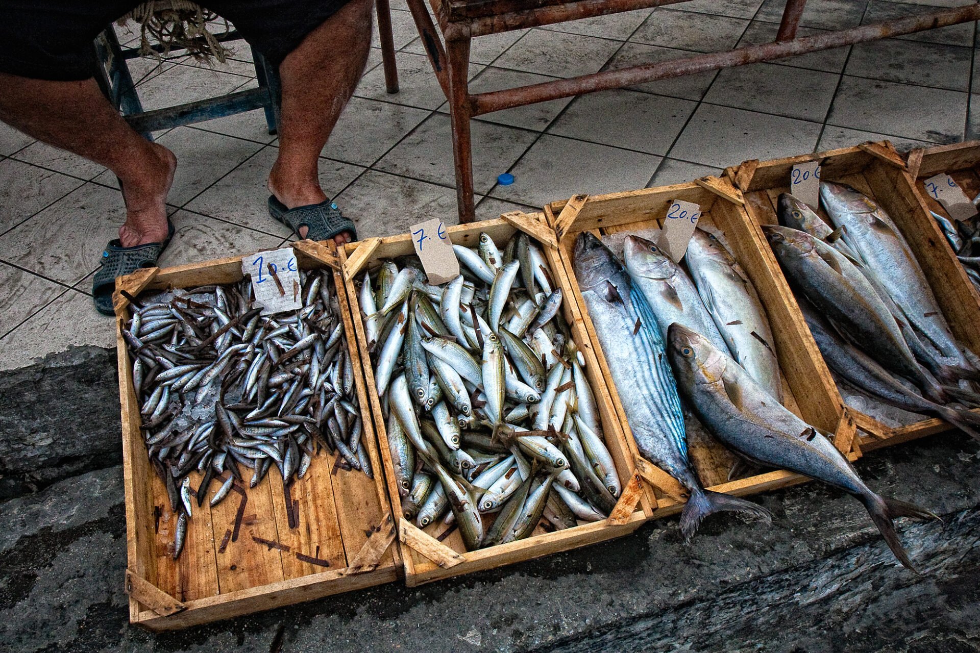 Santorini Fish Market